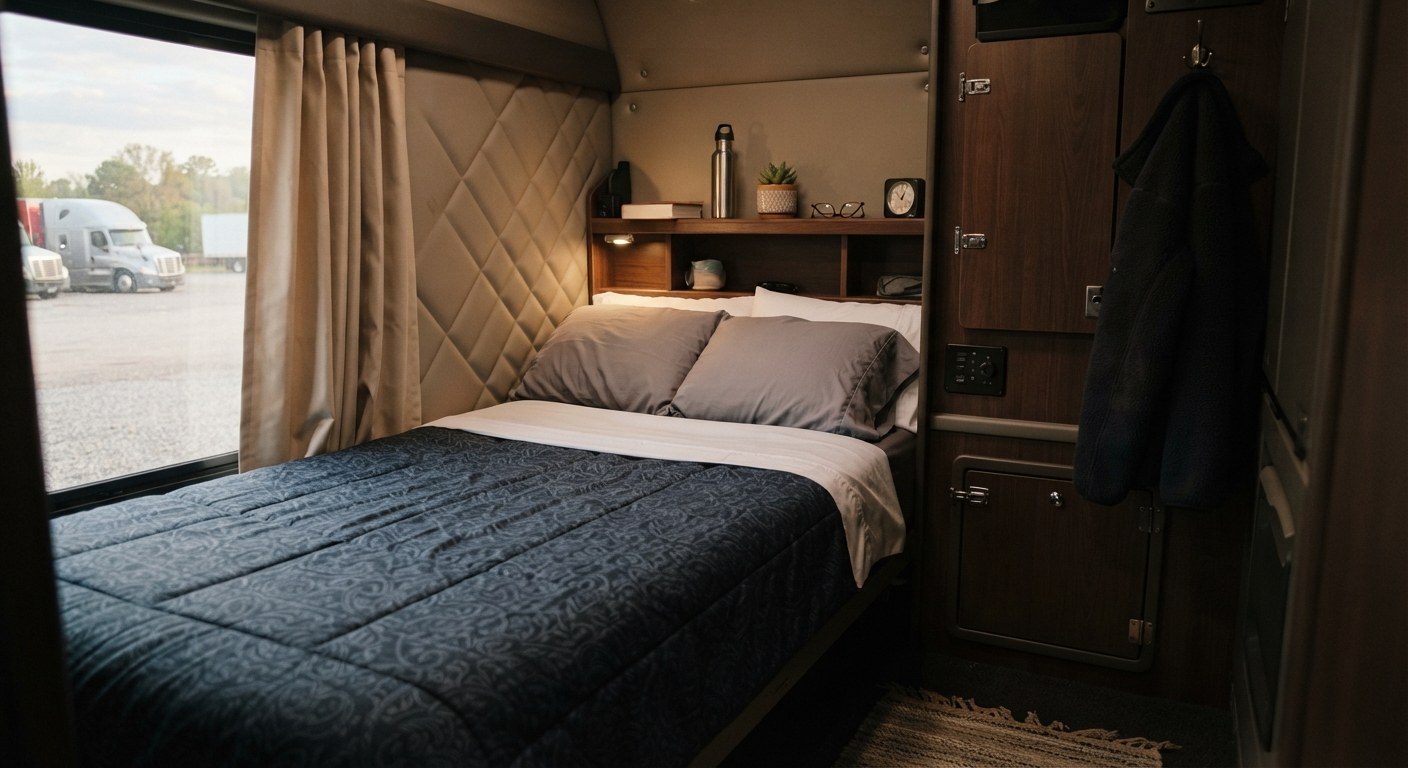 A 53-foot dry van trailer
